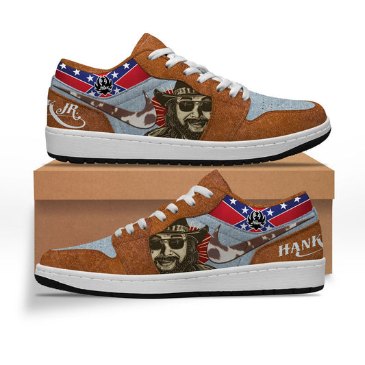 Ideafootwear Hank Williams Jr AJ1 Low Sneakers Shoes For Men And Women