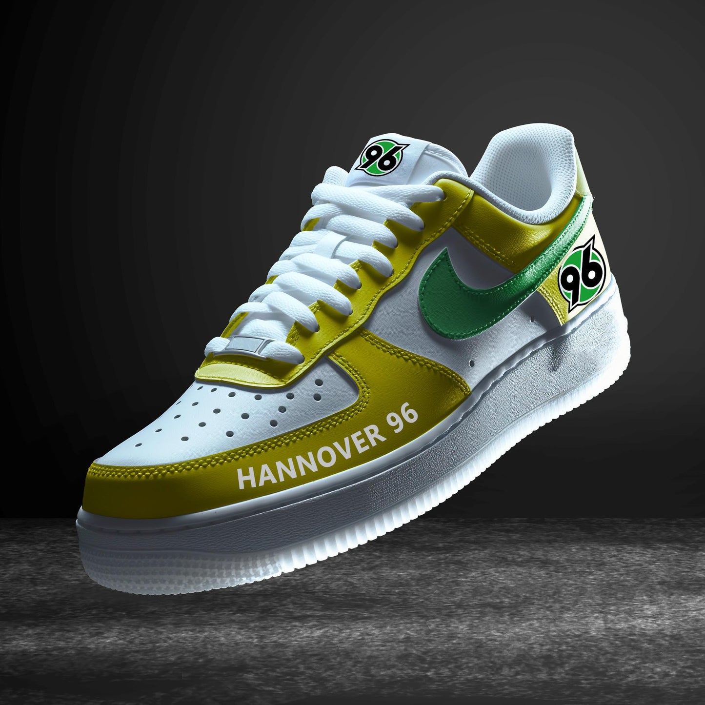 Ideafootwear Hannover 96 Bundesliga Air Low-Top Sneakers Shoes For Men And Women