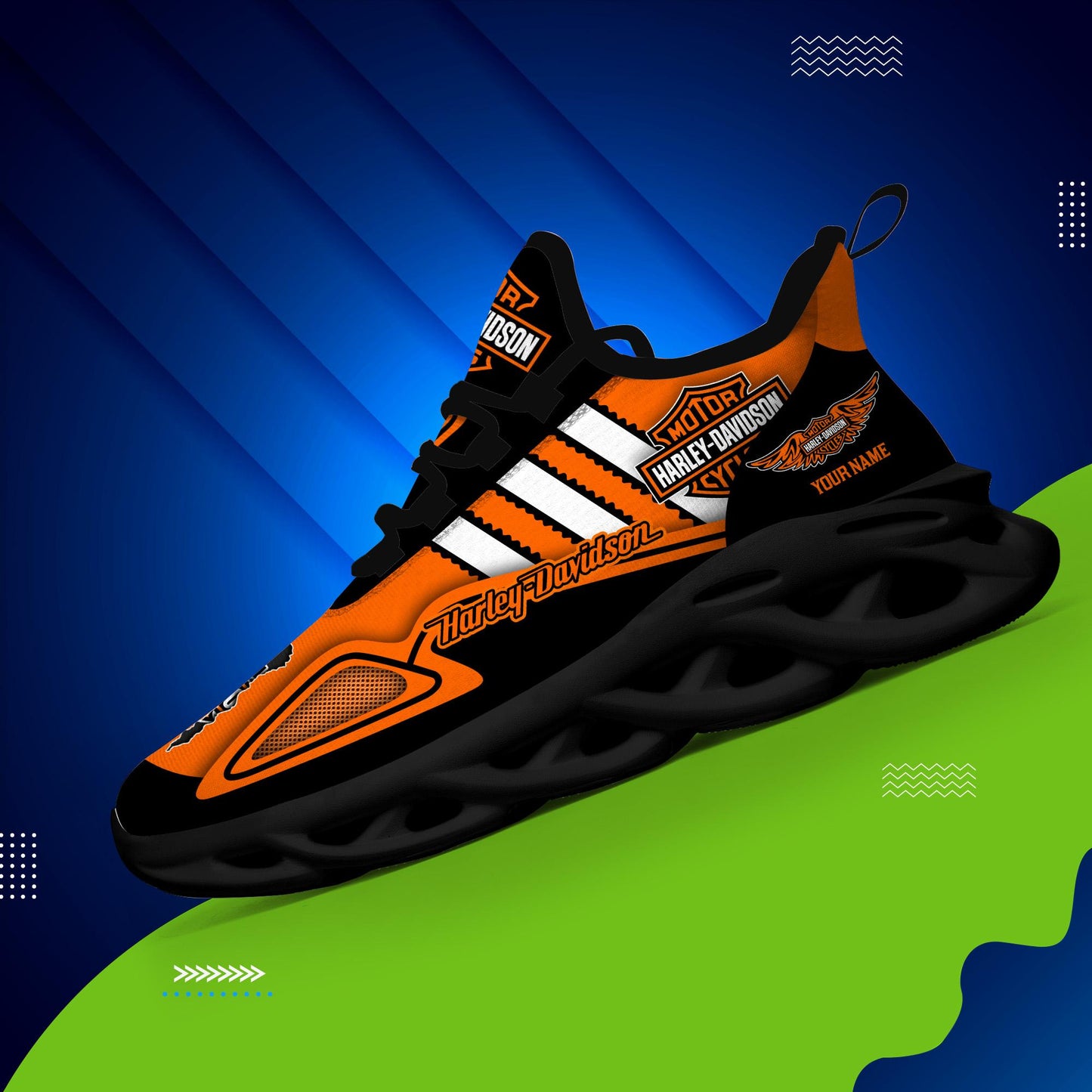 Ideafootwear Harley Davidson Max Soul Shoes Sneakers For Men And Women