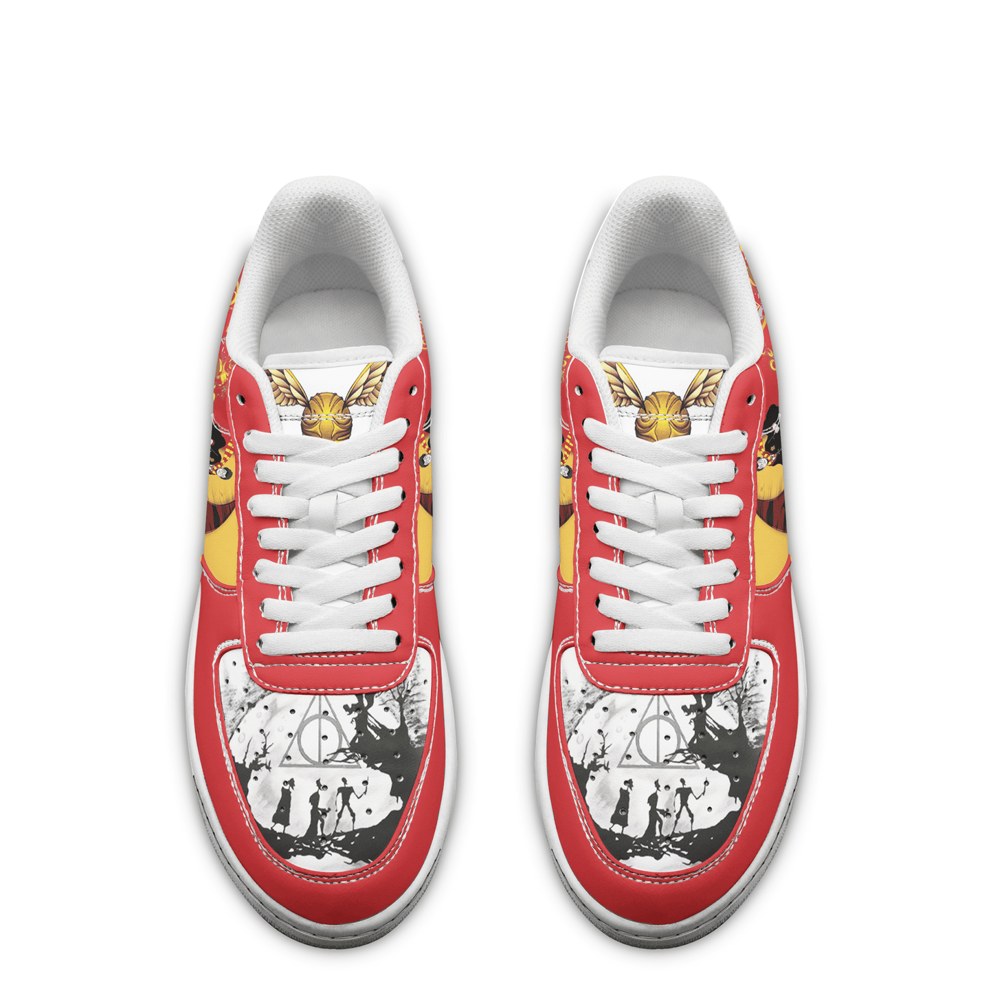 Ideafootwear Harry Potter Air Low-Top Sneakers Shoes For Men And Women