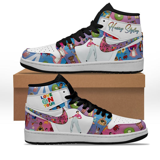 Ideafootwear Harry Styles AJ1 High Sneakers Shoes For Men And Women