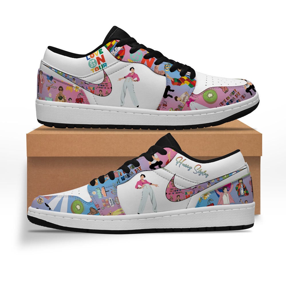 Ideafootwear Harry Styles AJ1 Low Sneakers Shoes For Men And Women
