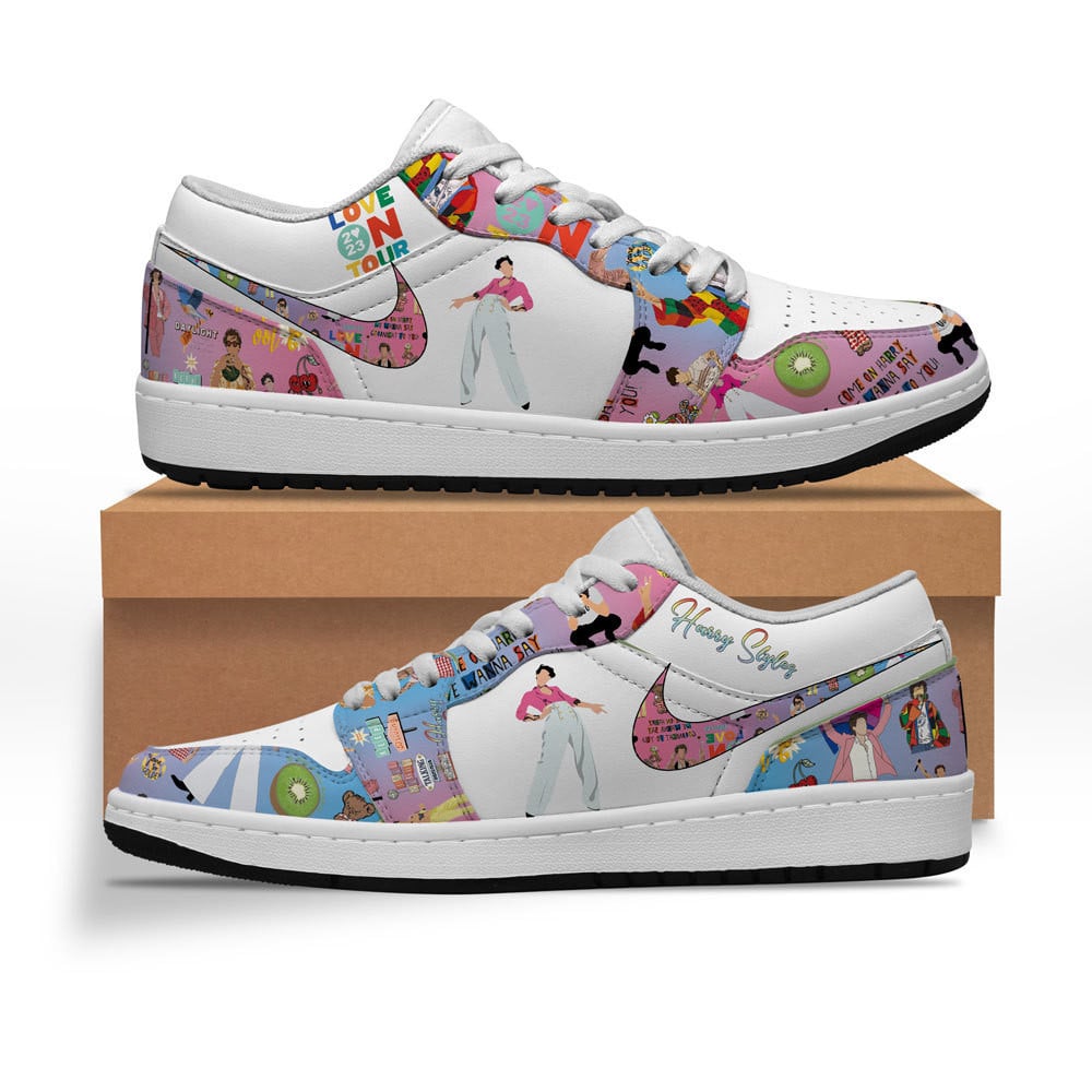 Ideafootwear Harry Styles AJ1 Low Sneakers Shoes For Men And Women