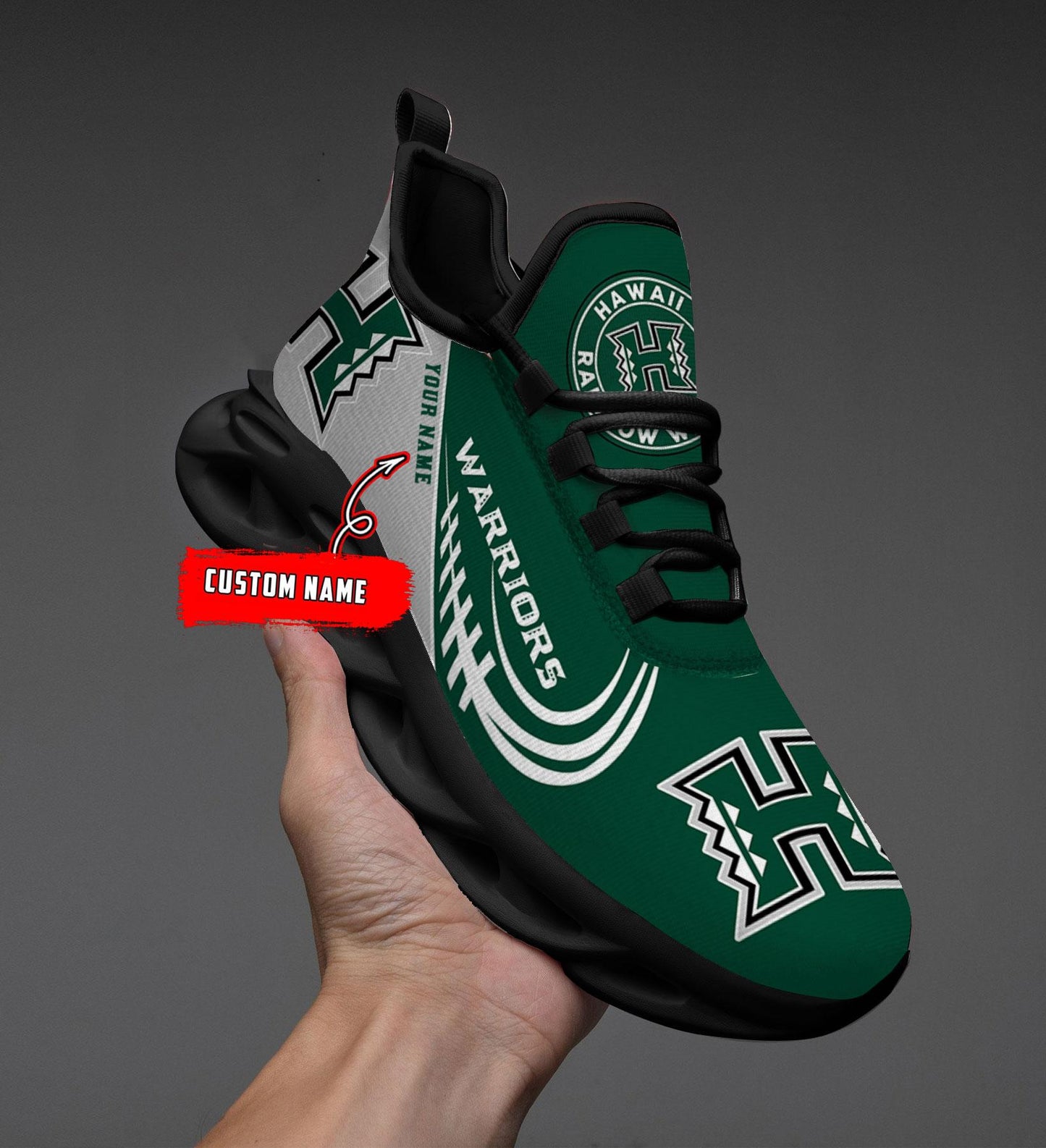 Ideafootwear Hawaii Rainbow Warriors Max Soul Shoes Sneakers For Men And Women