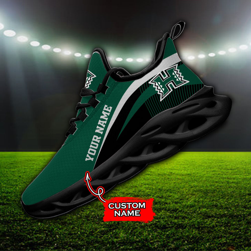 Ideafootwear Hawaii Rainbow Warriors NCAA Max Soul Shoes Sneakers For Men And Women