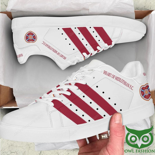 Ideafootwear Heart of Midlothian F.C. Skate Stan Shoes Sneakes For Men And Women