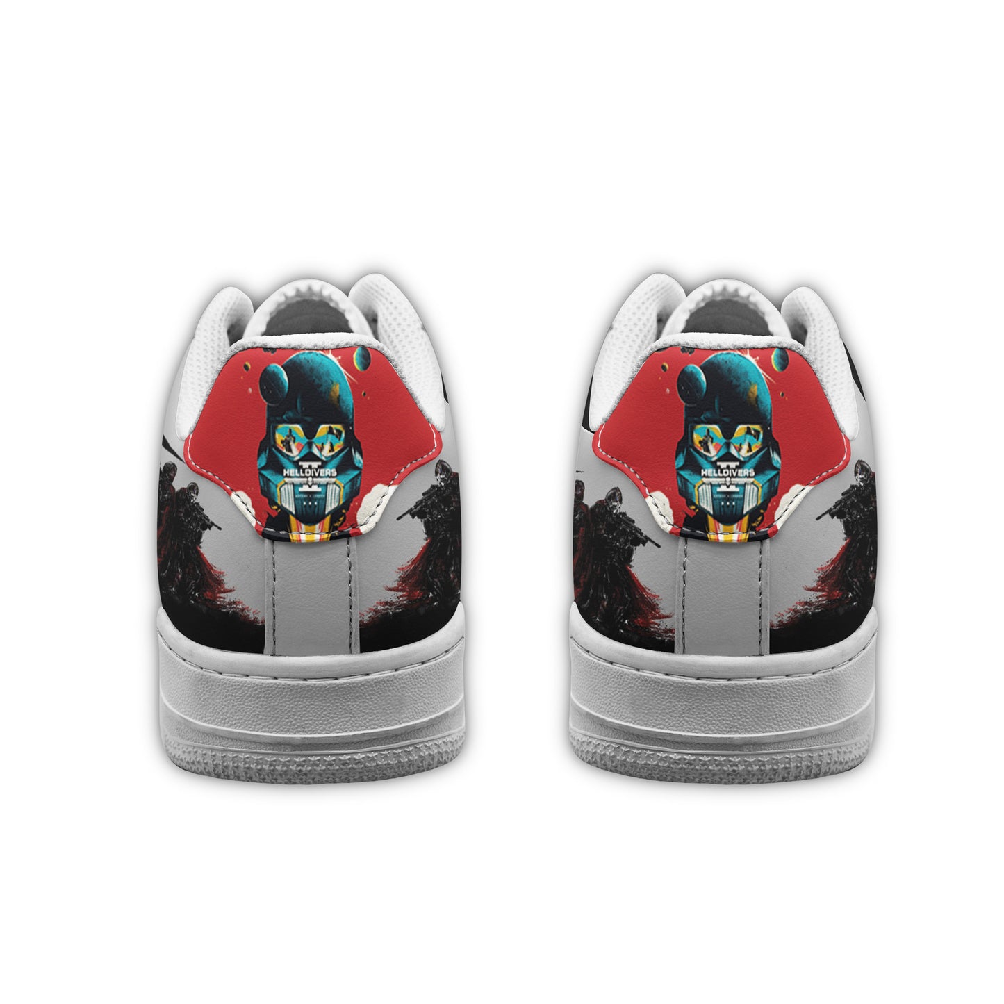 Ideafootwear Helldivers Air Low-Top Sneakers Shoes For Men And Women