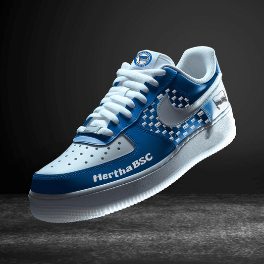 Ideafootwear Hertha BSC Bundesliga Air Low-Top Sneakers Shoes For Men And Women