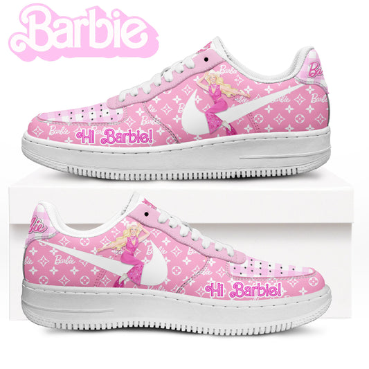 Ideafootwear Hi Barbie Air Low-Top Sneakers Shoes For Men And Women