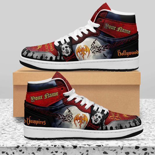 Ideafootwear Hollywood Vampires AJ1 High Sneakers Shoes For Men And Women