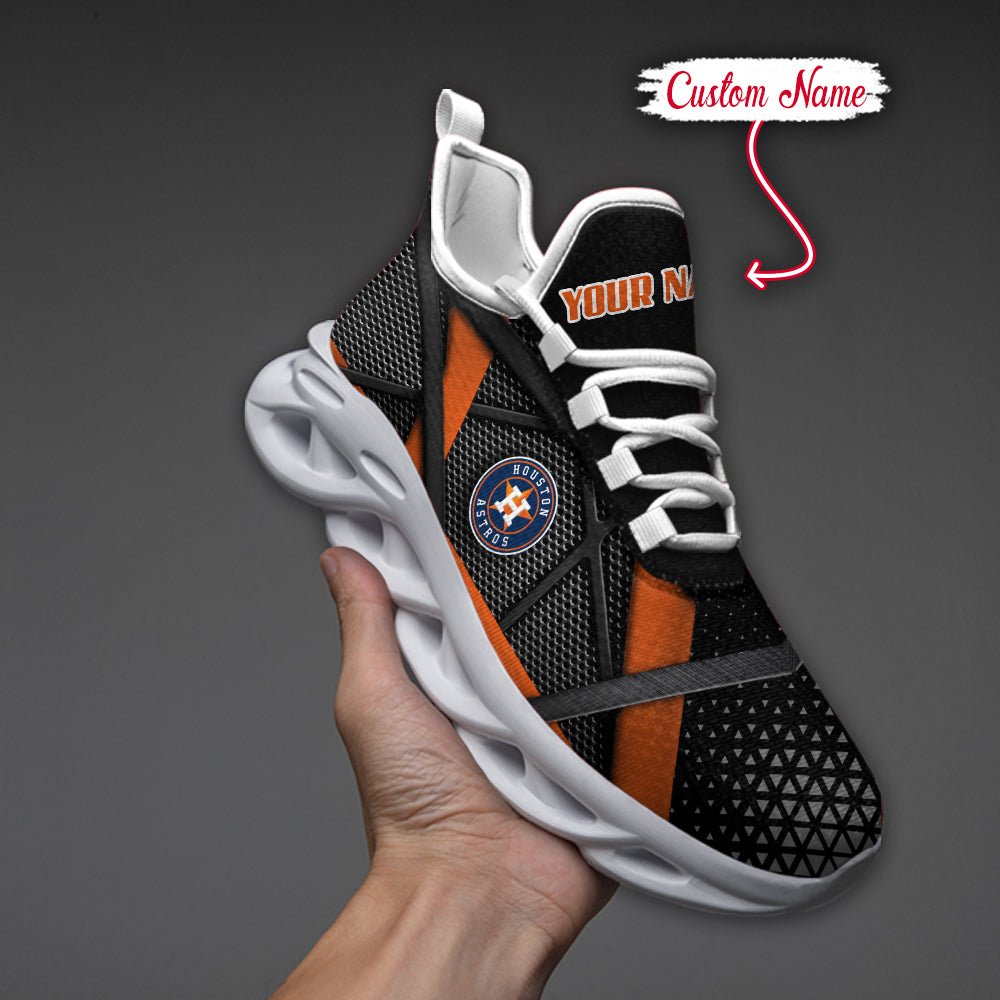 Ideafootwear Houston Astros MLB Max Soul Shoes Sneakers For Men And Women