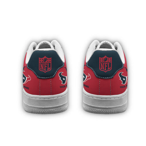 Ideafootwear Houston Texans NFL Air Low-Top Sneakers Shoes For Men And Women