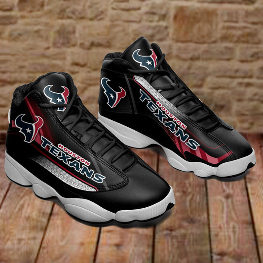 Ideafootwear Houston Texans NFL AJ13 Sneakers Shoes For Men And Women