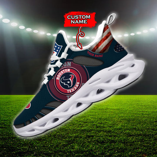 Ideafootwear Houston Texans NFL Max Soul Shoes Sneakers For Men And Women