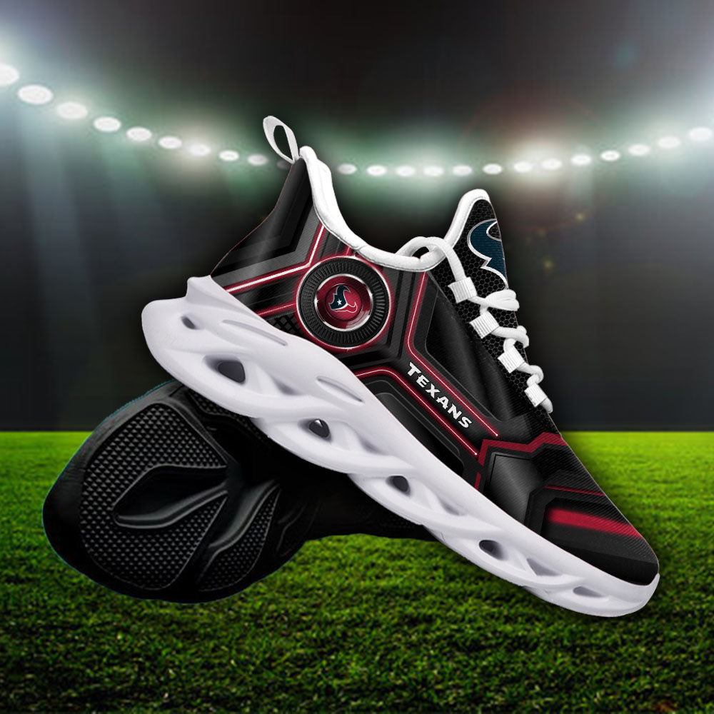 Ideafootwear Houston Texans NFL Max Soul Shoes Sneakers For Men And Women
