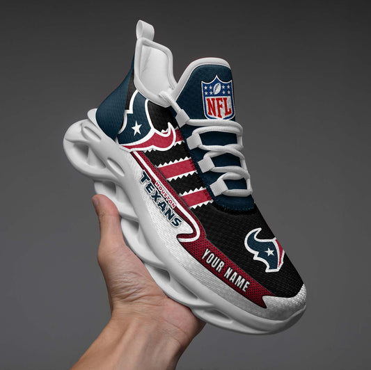 Ideafootwear Houston Texans NFL Max Soul Shoes Sneakers For Men And Women