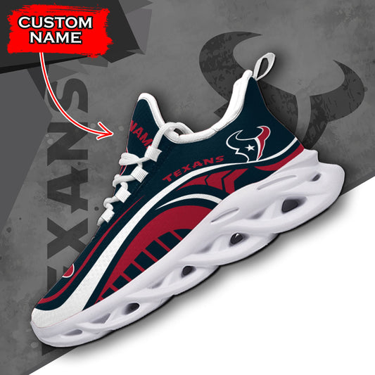 Ideafootwear Houston Texans NFL Max Soul Shoes Sneakers For Men And Women