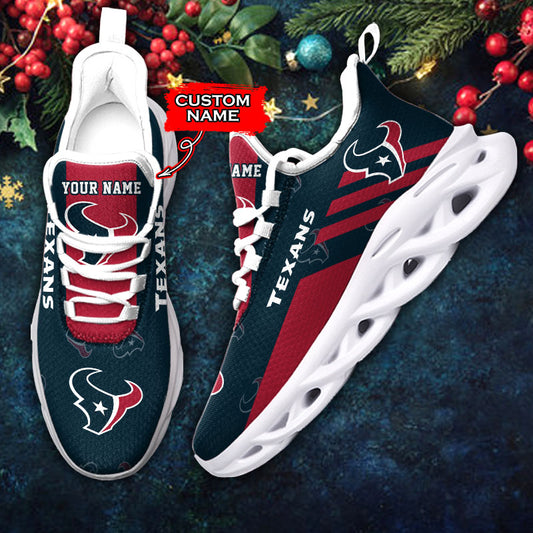 Ideafootwear Houston Texans NFL Max Soul Shoes Sneakers For Men And Women