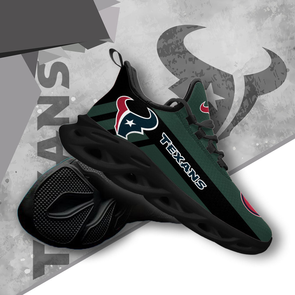 Ideafootwear Houston Texans NFL Max Soul Shoes Sneakers For Men And Women