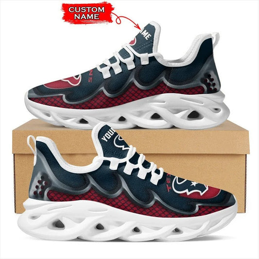 Ideafootwear Houston Texans NFL Max Soul Shoes Sneakers For Men And Women