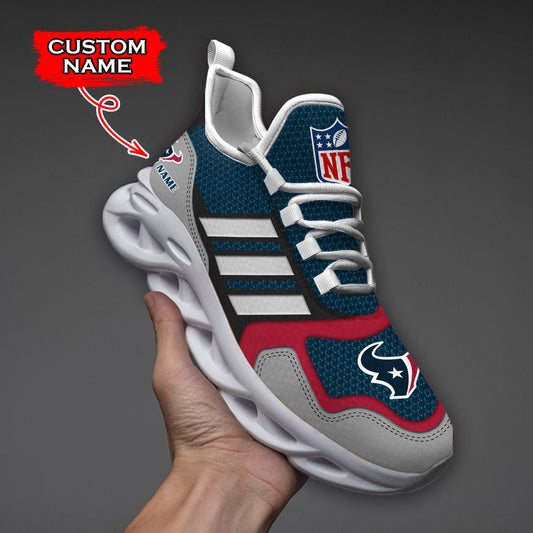 Ideafootwear Houston Texans NFL Max Soul Shoes Sneakers For Men And Women