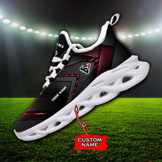 Ideafootwear Houston Texans NFL Max Soul Shoes Sneakers For Men And Women