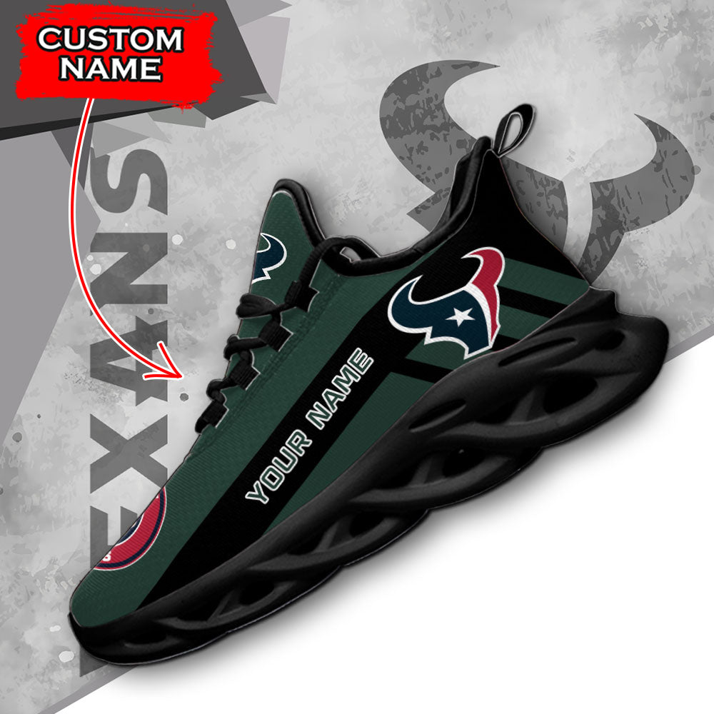 Ideafootwear Houston Texans NFL Max Soul Shoes Sneakers For Men And Women