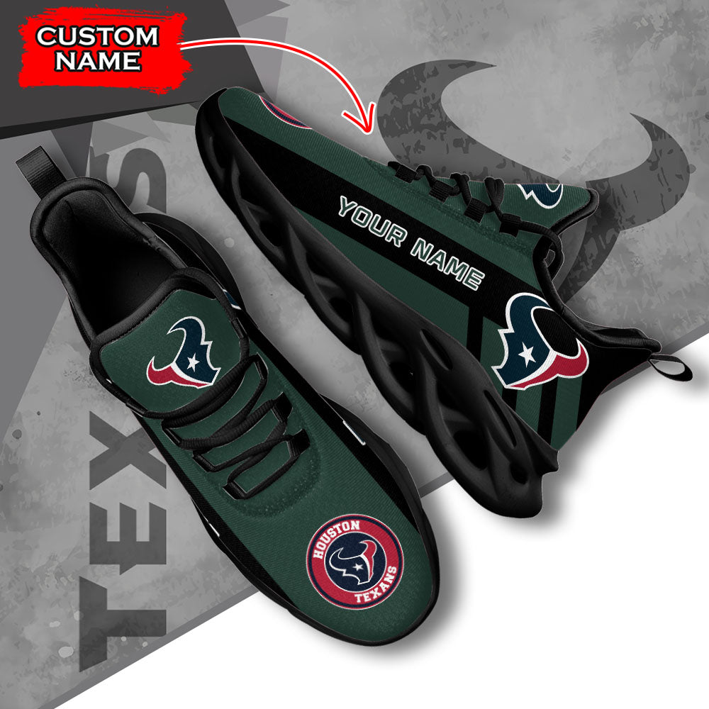 Ideafootwear Houston Texans NFL Max Soul Shoes Sneakers For Men And Women