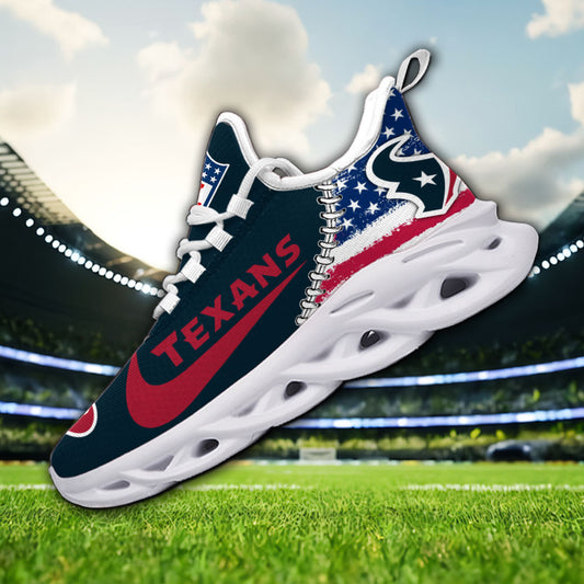 Ideafootwear Houston Texans NFL Max Soul Shoes Sneakers For Men And Women