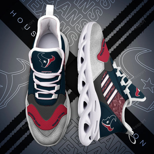 Ideafootwear Houston Texans NFL Max Soul Shoes Sneakers For Men And Women