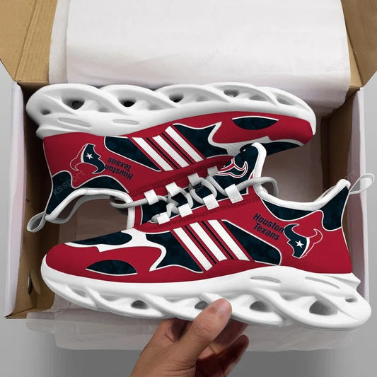 Ideafootwear Houston Texans NFL Max Soul Shoes Sneakers For Men And Women