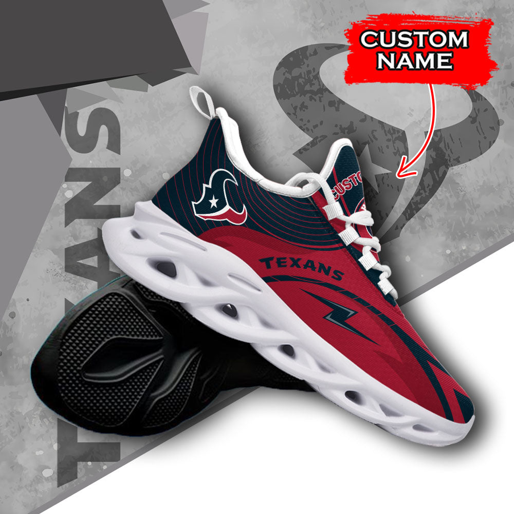 Ideafootwear Houston Texans NFL Max Soul Shoes Sneakers For Men And Women
