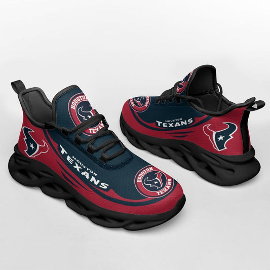 Ideafootwear Houston Texans NFL Max Soul Shoes Sneakers For Men And Women