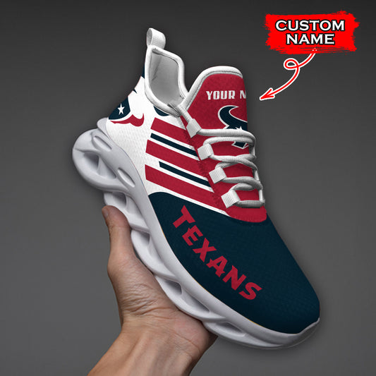 Ideafootwear Houston Texans NFL Max Soul Shoes Sneakers For Men And Women