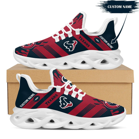 Ideafootwear Houston Texans NFL Max Soul Shoes Sneakers For Men And Women