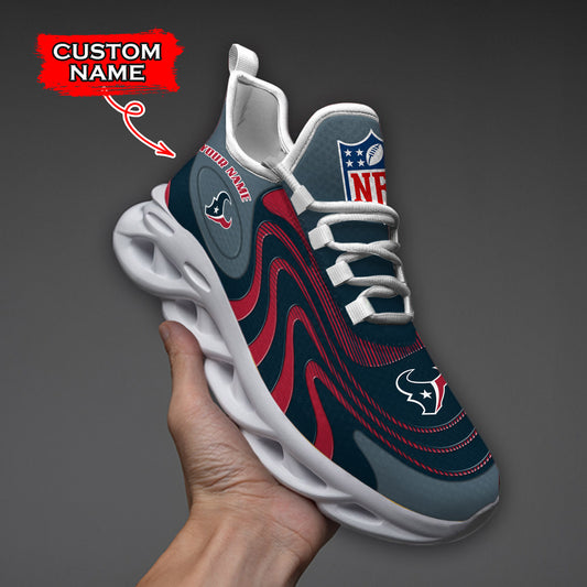 Ideafootwear Houston Texans NFL Max Soul Shoes Sneakers For Men And Women