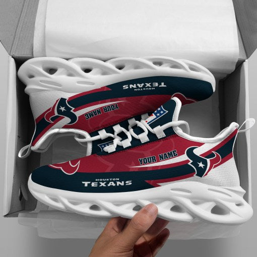 Ideafootwear Houston Texans NFL Max Soul Shoes Sneakers For Men And Women