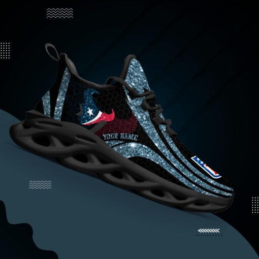 Ideafootwear Houston Texans NFL Max Soul Shoes Sneakers For Men And Women