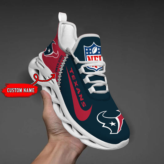 Ideafootwear Houston Texans NFL Max Soul Shoes Sneakers For Men And Women