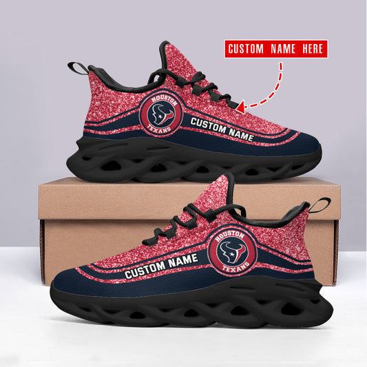 Ideafootwear Houston Texans NFL Max Soul Shoes Sneakers For Men And Women