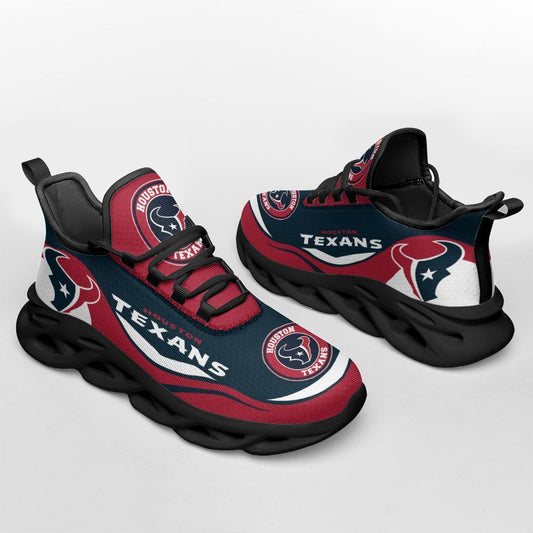 Ideafootwear Houston Texans NFL Max Soul Shoes Sneakers For Men And Women