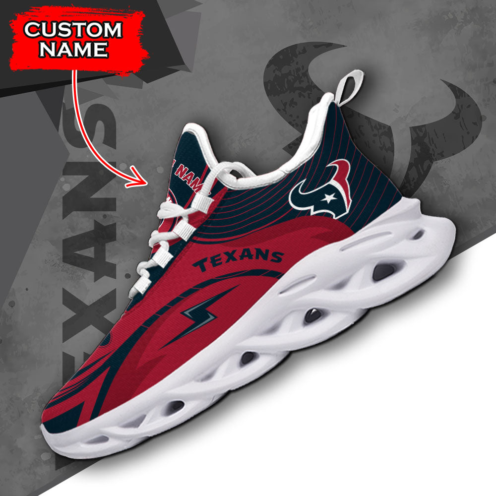 Ideafootwear Houston Texans NFL Max Soul Shoes Sneakers For Men And Women
