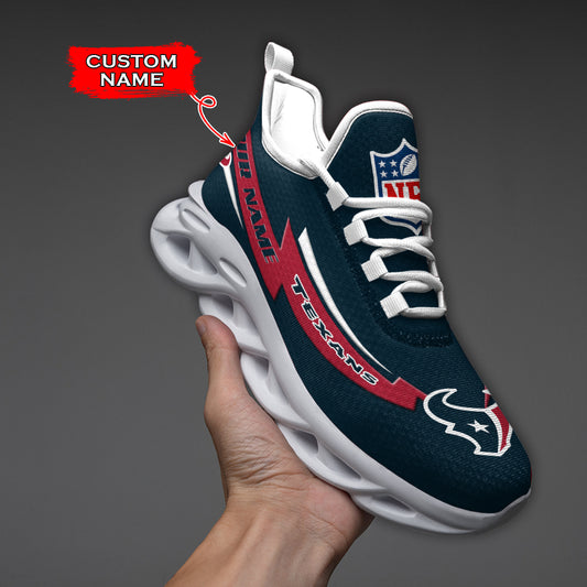 Ideafootwear Houston Texans NFL Max Soul Shoes Sneakers For Men And Women