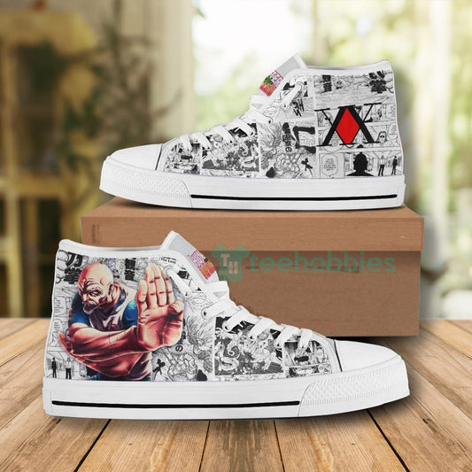 Ideafootwear Hunter x hunter High Top Canvas Sneakers Shoes For Men And Women