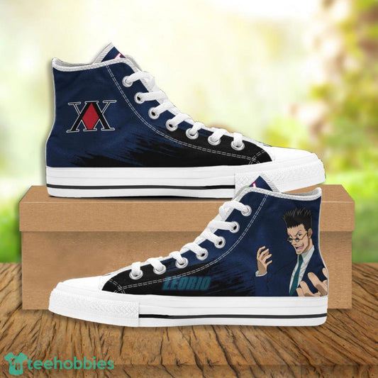 Ideafootwear Hunter x hunter High Top Canvas Sneakers Shoes For Men And Women