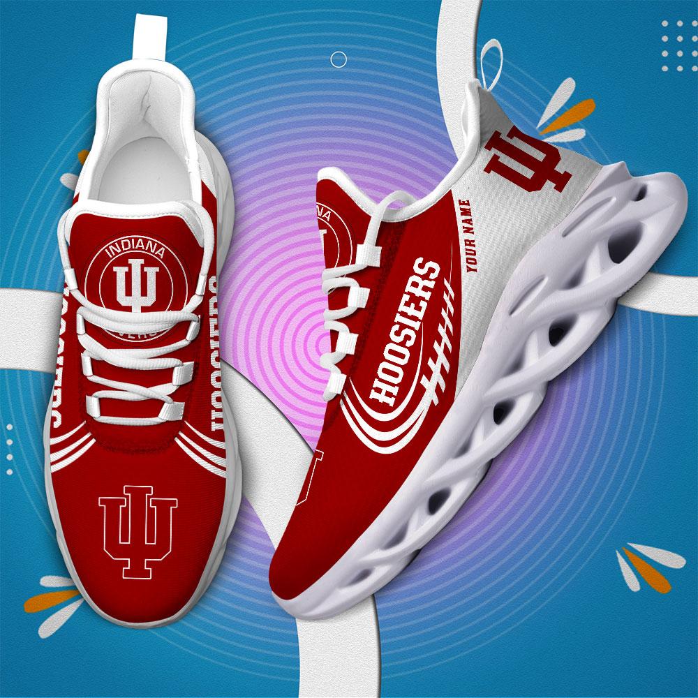 Ideafootwear Indiana Hoosiers Max Soul Shoes Sneakers For Men And Women