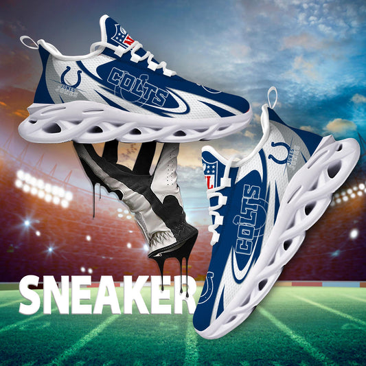 Ideafootwear Indianapolis Colts Max Soul Shoes Sneakers For Men And Women