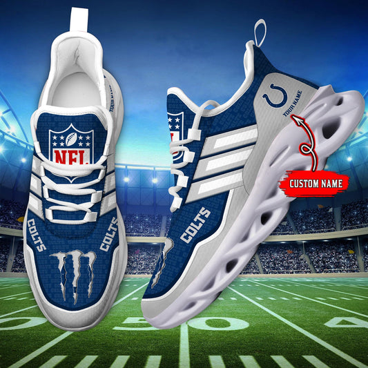 Ideafootwear Indianapolis Colts Max Soul Shoes Sneakers For Men And Women