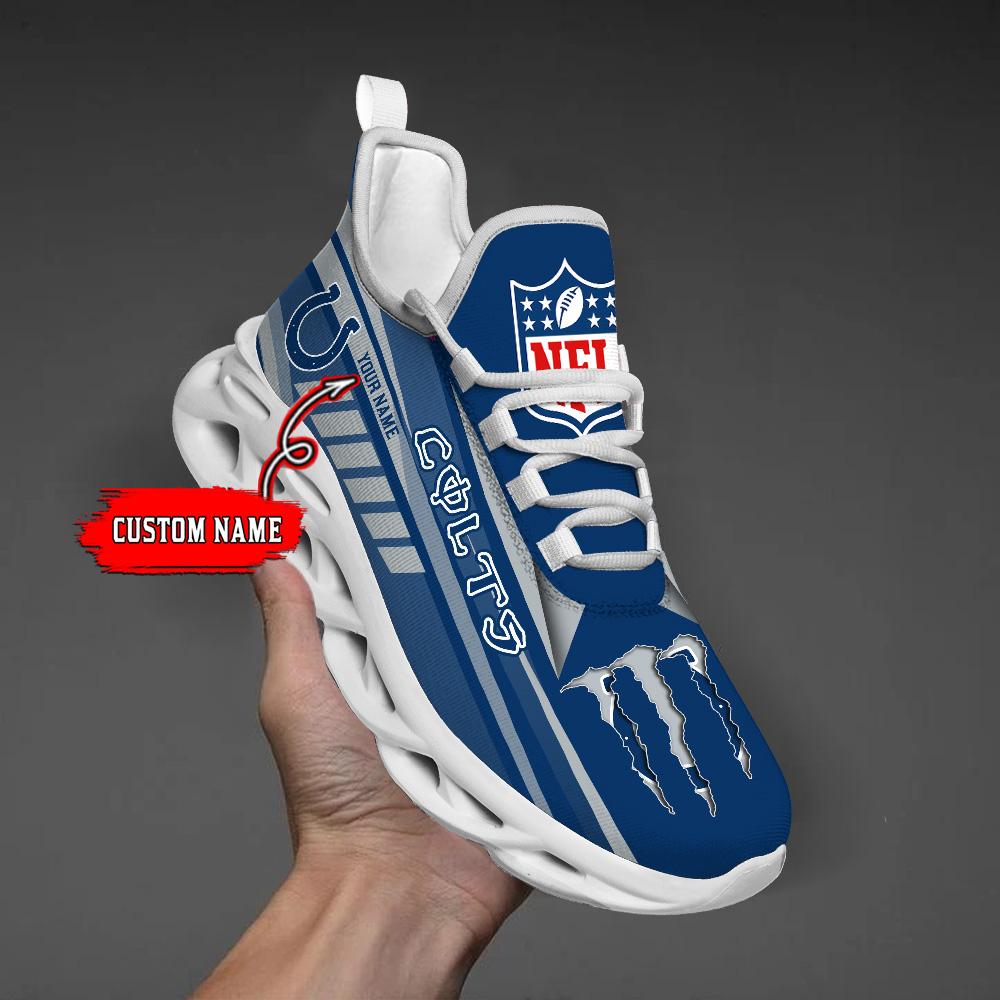 Ideafootwear Indianapolis Colts Max Soul Shoes Sneakers For Men And Women