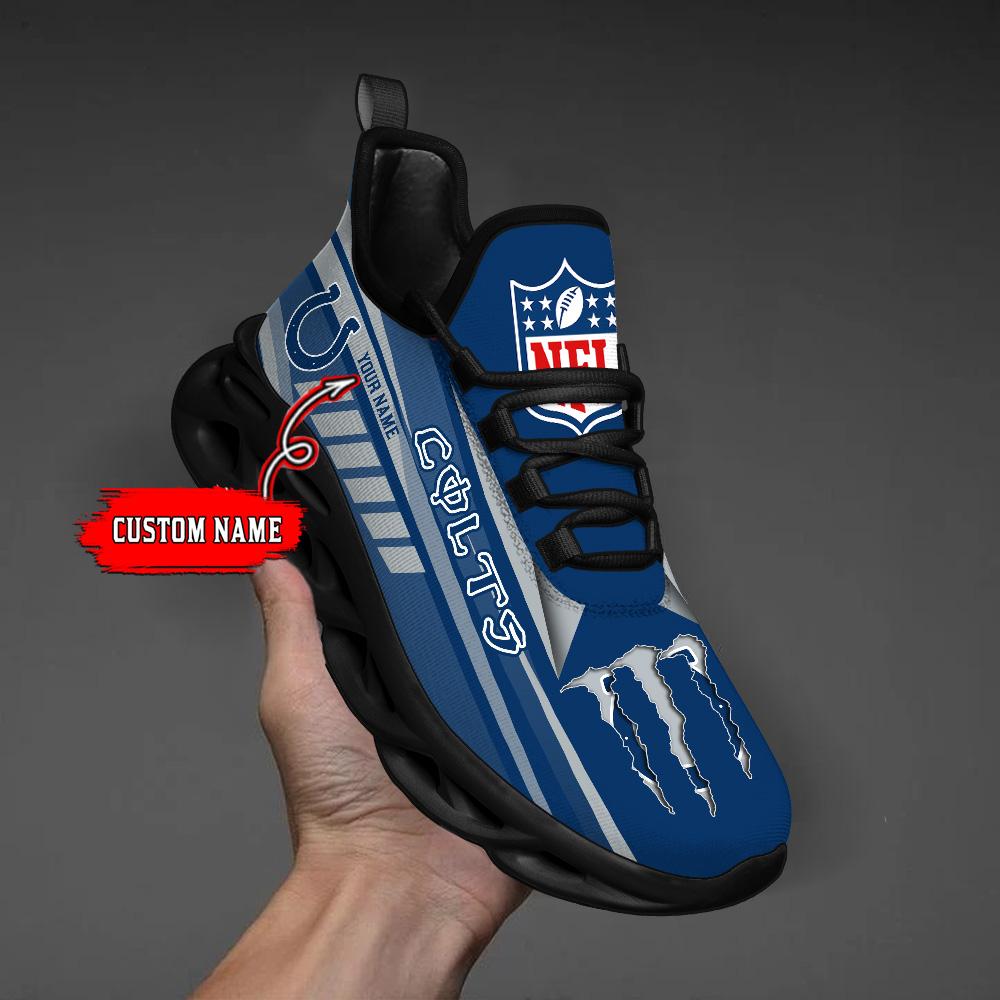 Ideafootwear Indianapolis Colts Max Soul Shoes Sneakers For Men And Women